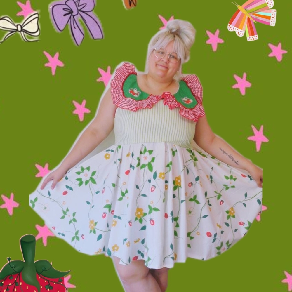 Floral Kids Costume Dress